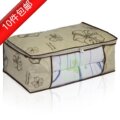 10件包邮 正品万波龙加厚 无纺布透明窗棉被收纳袋 衣服整理袋 大