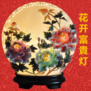  花开富贵台灯-婚庆礼品结婚礼物台灯/高档时尚创意/摆件装饰用品