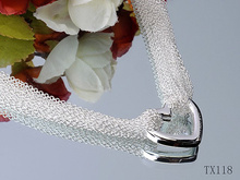 Tiffany Tiffany collar de cadena de amor borla de más de 925 modelos de la moda femenina temperamento collar collar de plata
