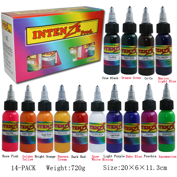 Silver monofilament pigment Tattoo Yindan Pigment full set 14 colour domestic tattoo Potion full setin the Makeup/Perfume/Beauty tools , Body painting category - from Buy2taobao.com to provide professional Taobao agent buy service