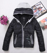 专柜正品<span class=H>艾莱依</span>AFT204女式双帽油画短款<span class=H>羽绒</span><span class=H>服</span> 现货 S--Xl