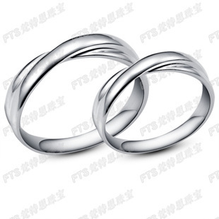  紧紧相扣 梵特思 PT950铂金戒指结婚戒情侣对戒 精工制作-20