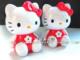 精致Kitty猫造型音箱 USB供电 时尚可爱(红色)