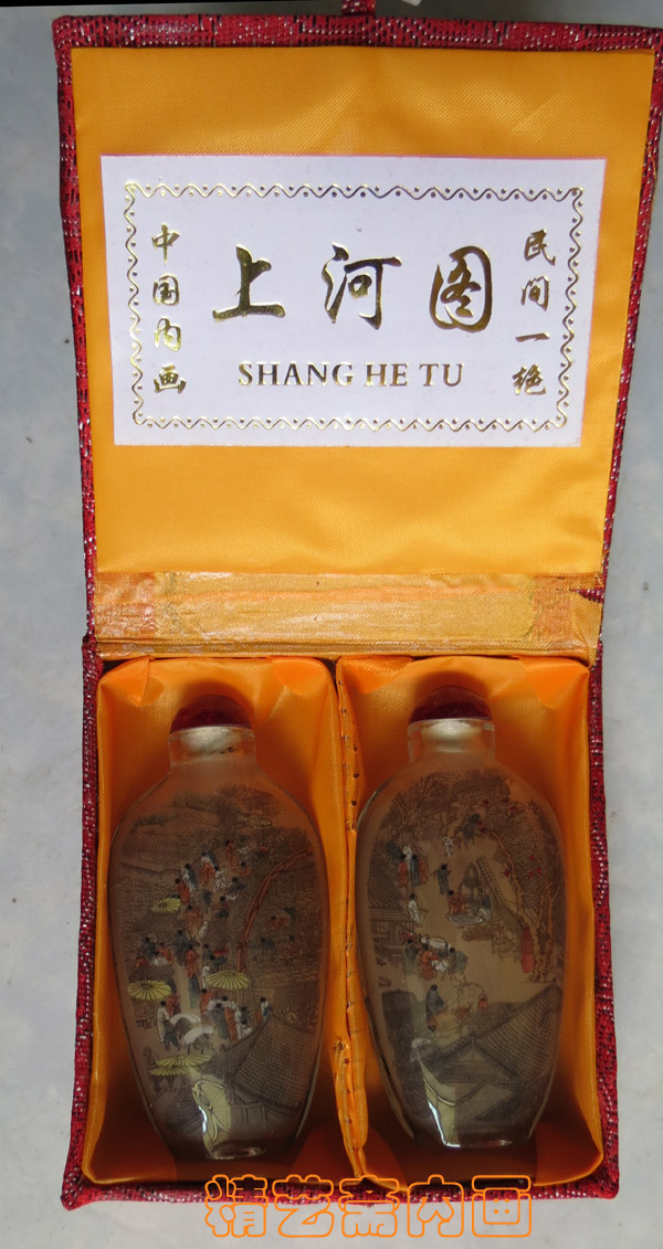 送老外送朋友促销清明上河图 梅兰竹菊 内画鼻烟壶套装礼品在类目 特色手工艺, 其他特色工艺品中 - 来自Buy2taobao.com提供专业的淘宝代购服务