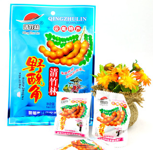  云南特产 清竹林野酸角80克 甜酸角酸甜角味道 孕妇食品 蓝装