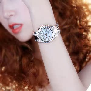  weiqin威琴正品韩国复古表 时装奢华水钻表潮流女表 休闲女士手表