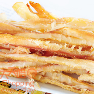  美味好鲜 果木烤鲜香拉松鱿鱼丝/条（板）250克 江浙沪满百包邮