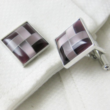 ★皇冠+消保★外贸袖扣/袖钉-猫眼拼花-cufflinks-ct192