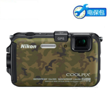 【迷彩色现货】尼康 AW100S Coolpix AW100S  防水数码相机