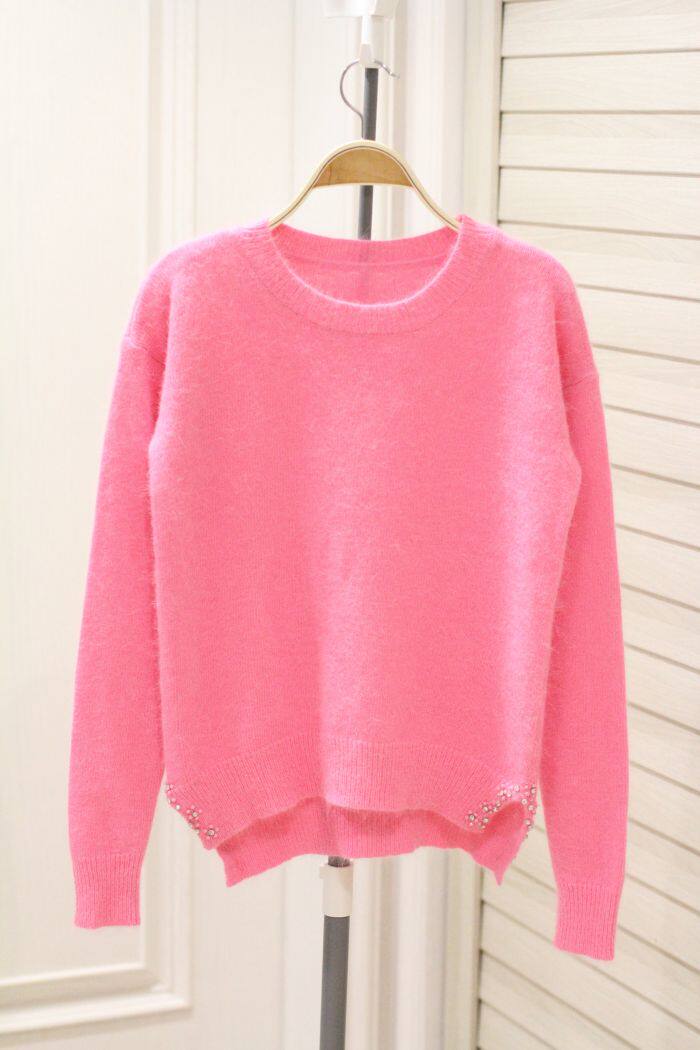 <em>粉色</em>针织针织<em>毛衣</em> : <em>粉色</em>针织针织<em>毛衣</em>图片及搭