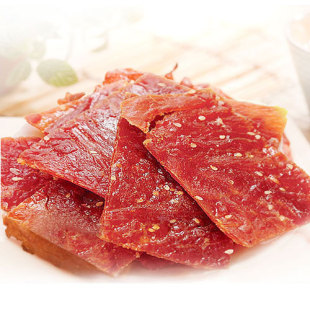  久久丫旗舰店蜜汁猪肉脯200g正片靖江特产零食小吃