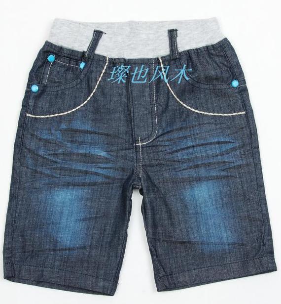 超低价!<em>男大童</em>滑板牛仔<em>短裤 五分</em>裤 2013<em>夏</em>秋