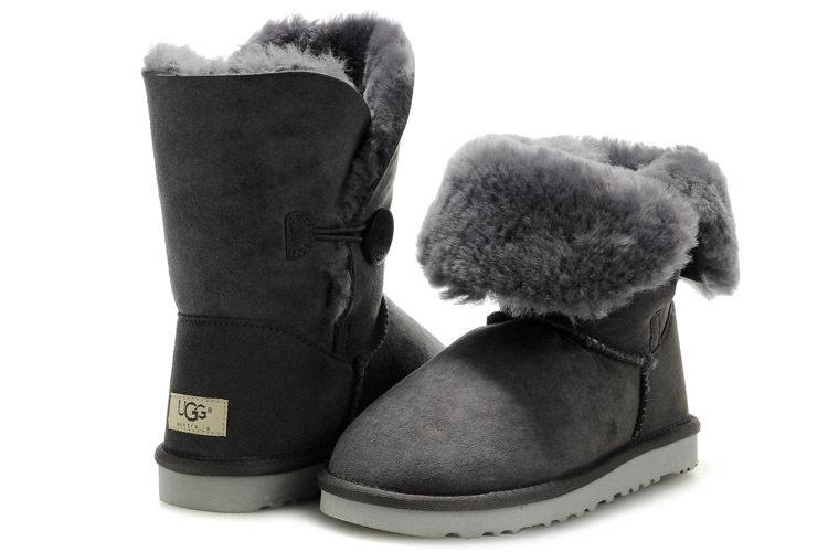 正品 <em>UGG</em>中筒靴 <em>UGG</em>5803纽扣<em>女靴</em> 澳州顶级