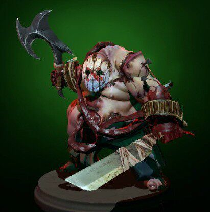 <em>DOTA2屠夫</em>帕吉<em>马裤</em>/胡子/神话面具/捣肉锤/砍