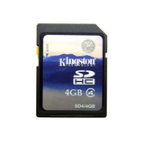 正品金士顿4G 高速SD卡 SDHC 4GB class4数码相机内存卡存储卡