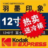 数码冲印冲洗照片影楼写真放大相片毕业照集体照柯达送冷裱12寸