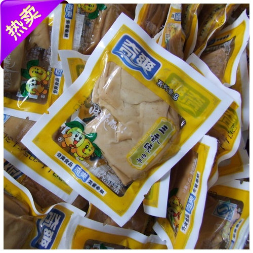 重庆特产奇爽豆干五香味 散装称重250g 另有其它口味 不限重 零食