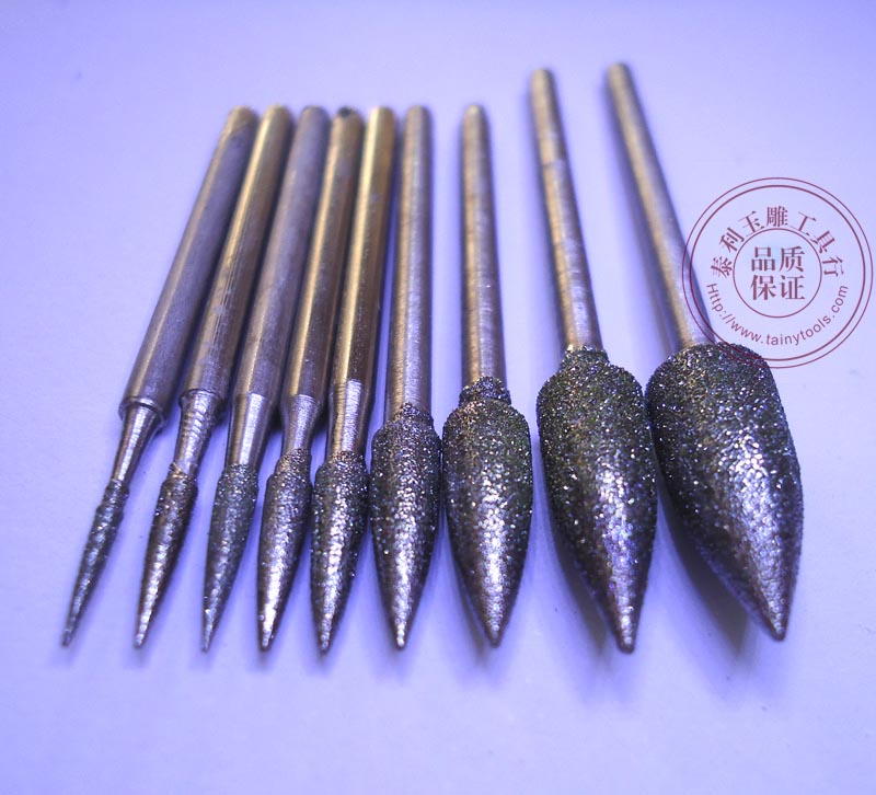 J针、毛笔尾针、玉雕工具 金刚石磨头 翡翠磨针在类目 五金/工具, 电动工具, 其它电动工具中 - 来自Buy2taobao.com提供专业的淘宝代购服务