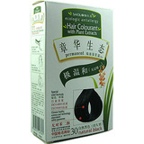 章华生态焗油染发霜30#自然黑色140ml抗过敏 附机打发票 买一赠一