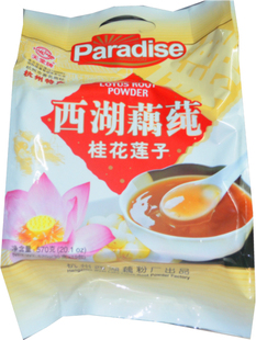  【650】天堂牌西湖藕粉（桂花莲子）570克（19小包）袋装