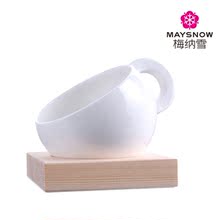 梅纳雪 纯手工制作骨瓷原子咖啡杯 茶杯水杯创意礼品