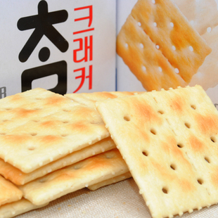  韩国进口零食品 可拉奥CROWN太口原(咸）味饼干 56g
