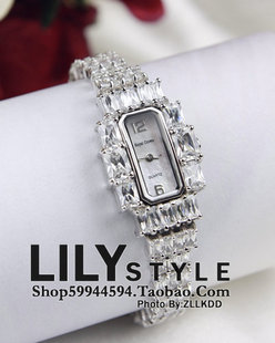 意大利进口品牌萝亚克朗，royalcrown锆石，镶嵌女士手表女腕表