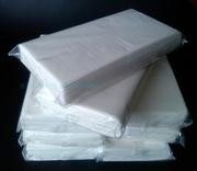 100抽二层高级酒店宾馆KTV简易包装透明胶袋抽纸面巾纸补充装纸巾