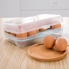 15格鸡蛋收纳盒厨房冰箱食物整理盒鸡蛋托塑料放鸡蛋保鲜盒子蛋盒