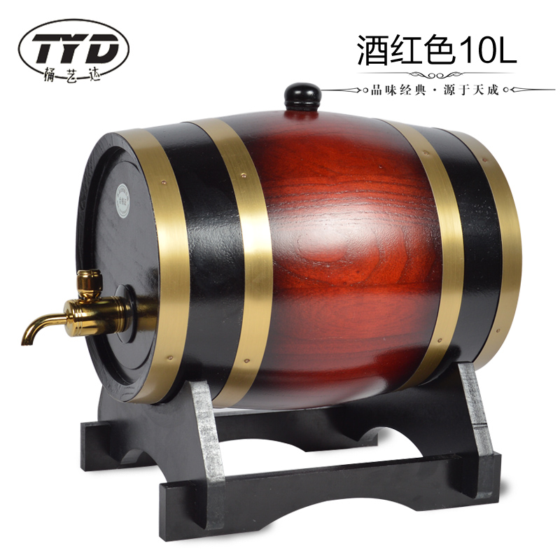 桶艺达橡木桶酒桶10l 红酒桶橡木桶酿葡萄酒桶酿酒桶木桶橡木酒桶在类目 餐饮具, 酒壶/酒杯/酒具, 橡木酒具中 - 来自Buy2taobao.com提供专业的淘宝代购服务