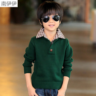 <em>南伊伊 童装</em>男童<em>毛衣</em>2014秋冬儿童针织衫套头