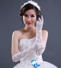 新娘结婚手套长款韩式蕾丝白色婚纱礼服花边配饰防晒手套