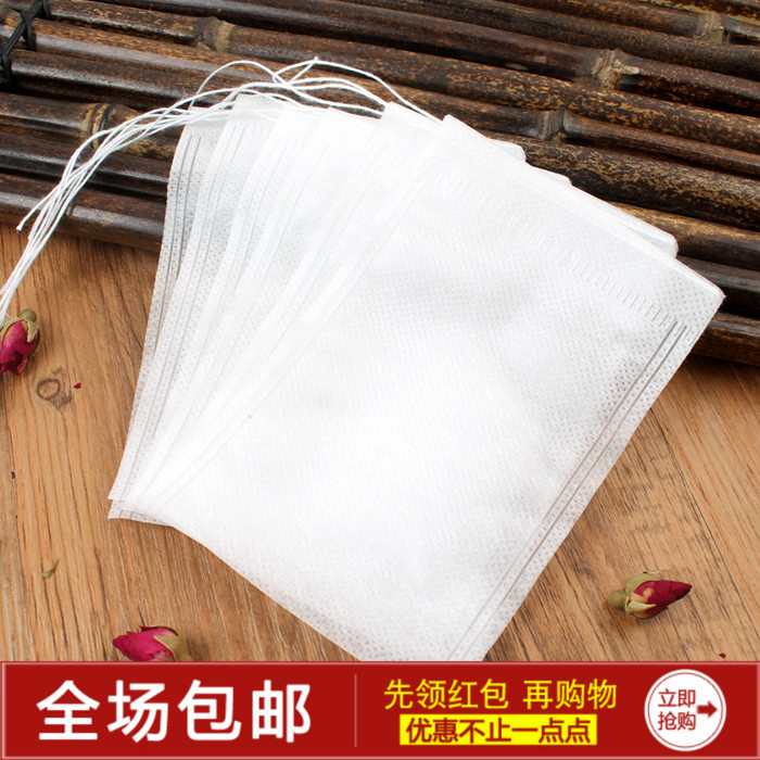 100片过滤袋茶包袋过滤茶叶袋煮煲炖汤熬中药抽线茶叶包袋10*12cm|ruв категории посуда, чайный сервиз, другие - от Buy2taobao.com для оказания профессиональной услуги покупки агента Taobao
