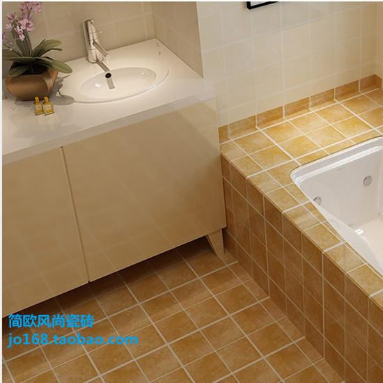 欧式田园厨房卫生间瓷砖 浴室厕所防滑地砖地板砖 釉面砖墙面砖