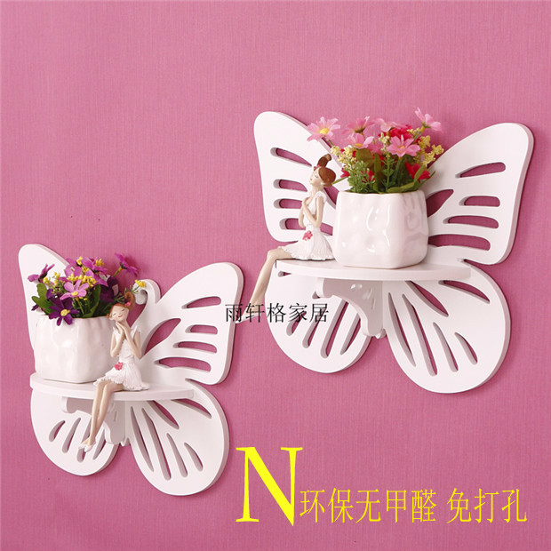 Special Offer butterfly Hollow Wall hanging Wall decoration Shelf Siding Wall shelfin the Residential furniture , Shelf , Shelf/Shelf category - from Buy2taobao.com to provide professional Taobao agent buy service