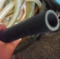 黑色高压皮管-耐磨花园浇花皮管4 6分高压橡胶