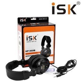 我的监听耳机是ISK的960B断了怎么接起来使用