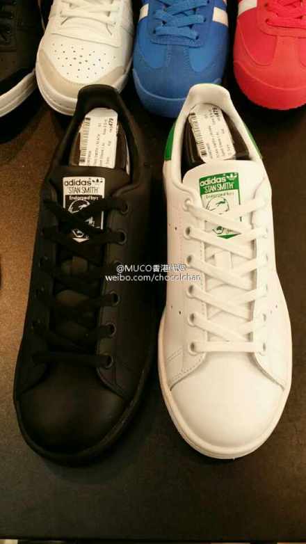 MUCO Hong Kong Shopping ADIDAS clover stan smith classic black and white  leather shoes large Virgin M20605 - Taobao Depot, Taobao Agent