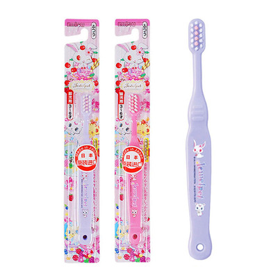 日本进口惠百施可爱宝石宠物儿童牙刷(3-6岁) 单支装