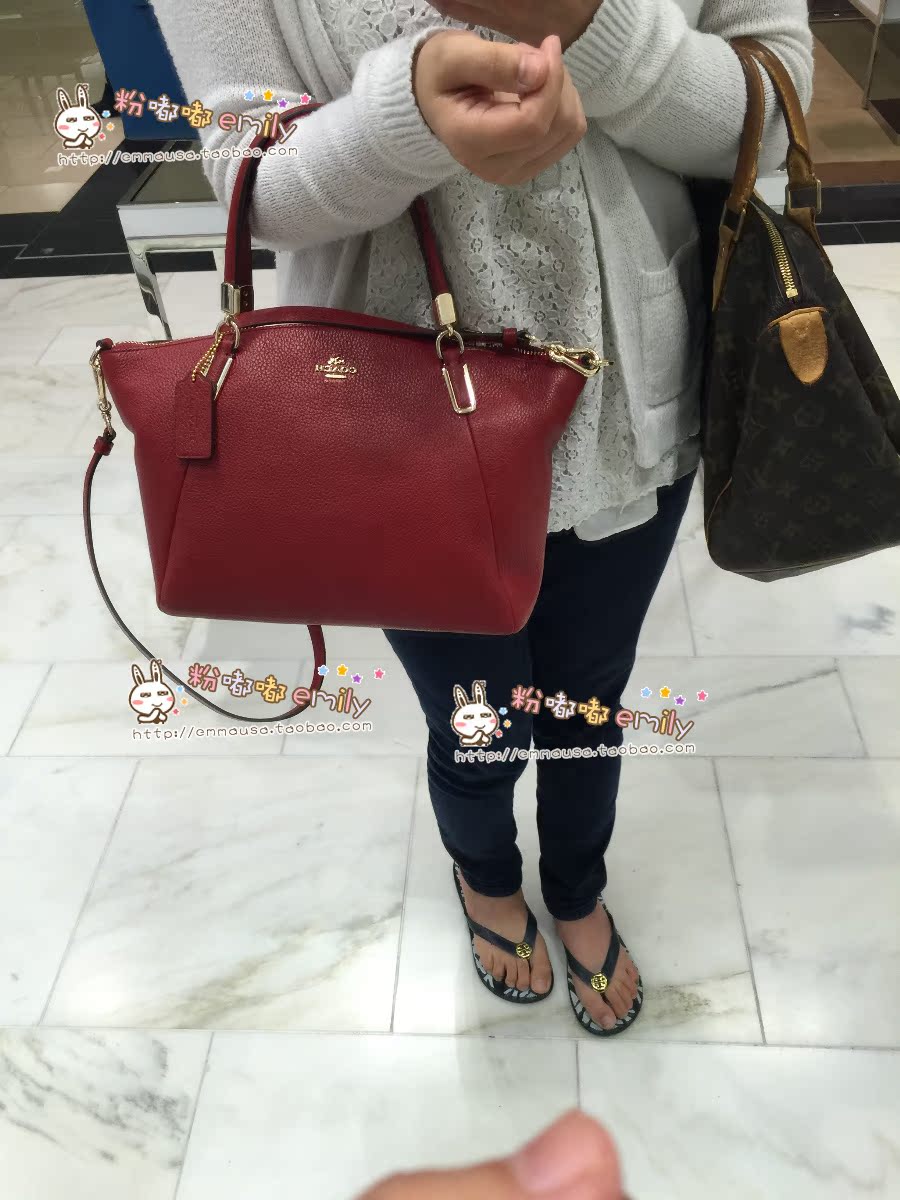 Us Direct Mail Purchasing Dumplings Coach Kelsey 33733 Mobile Messenger Leather Handbags