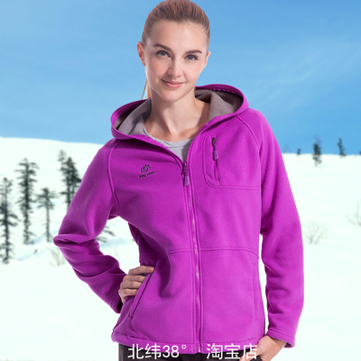 上下架计划:户外抓绒衣女加厚开衫外套连帽软壳衣冲锋衣内胆防风保暖摇粒绒潮
