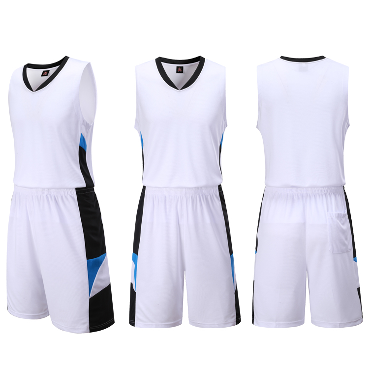blank Basketball clothes suit customized Basketball match Team Training clothes ventilation Basketball jersey personality DIY whitein the Sports/Yoga/Fitness/Fans supplies , Basketball , Basketball clothes category - from Buy2taobao.com to provide professional Taobao agent buy service