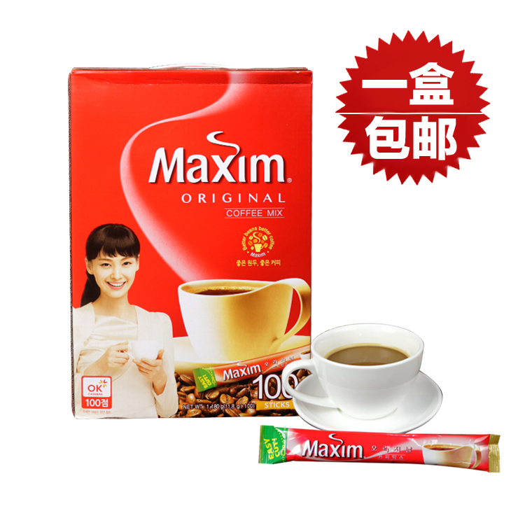 the republic of korea Coffee imports Original flavor Mak Hing /Maxim coffee Mak Hing Instant Triple Coffee powder 1200gin the Coffee/Oatmeal/Chongyin , Instant coffee/Coffee beans/Powder , Instant coffee category - from Buy2taobao.com to provide professional Taobao agent buy service