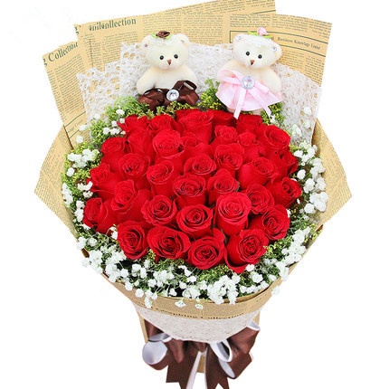 贵阳鲜花速递红玫瑰33支花束同城鲜花情人节爱情节日生日送花配送|msdalam kategori penghantaran bunga/bunga simulasi/tumbuhan berkebun, penghantaran bunga (bandar) - dari Buy2taobao.com untuk memberikan perkhidmatan ejen Taobao profesional membeli