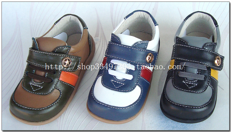 spring and autumn new pattern Special shop C834 Di Shuang children's shoes Boy baby Sheep leather shoes Inside and outside Full leather 16-19 codein the Shoes/Baby Shoes/Parent-child shoes , Leather shoes category - from Buy2taobao.com to provide professional Taobao agent buy service