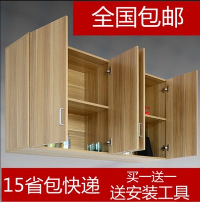 厨房壁柜顶柜吊柜简易衣柜储物柜两门三门四门书柜