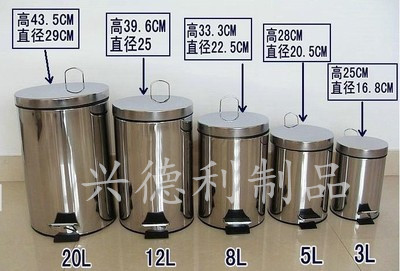 Special Offer household Hospital Stainless steel Trash Dirt Pedal Health barrels Stainless steel Dirtin the Business/Office Furniture , City Furniture , Public health services , Trash/Ash pan category - from Buy2taobao.com to provide professional Taobao agent buy service