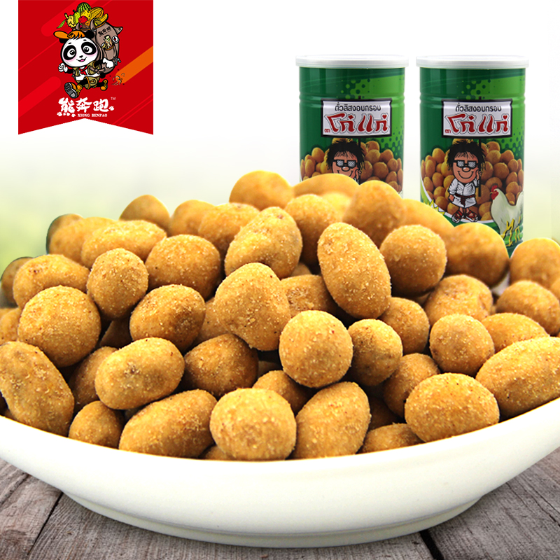 Thailand specialty Imported snack Specialty foods Big Brother Chicken flavor peanut beans 230gin the Snacks/Nuts/Specialty , Hickory/Nuts/Roasting , Peanut category - from Buy2taobao.com to provide professional Taobao agent buy service
