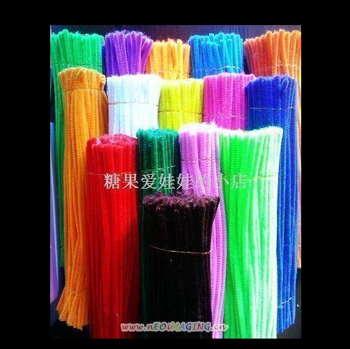 300*6mm 质优粗毛条 DIY创意扭扭棒 绒线铁丝批发20把以上5元一把在类目 鲜花速递/花卉仿真/绿植园艺, DIY仿真花材料, 制作材料(新), 铁丝中 - 来自Buy2taobao.com提供专业的淘宝代购服务