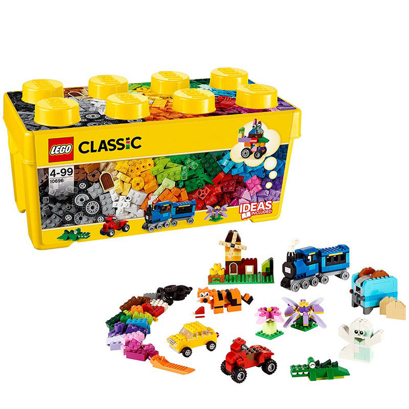 乐高经典创意10696经典创意中号积木盒LEGO 积木玩具益智拼搭趣味